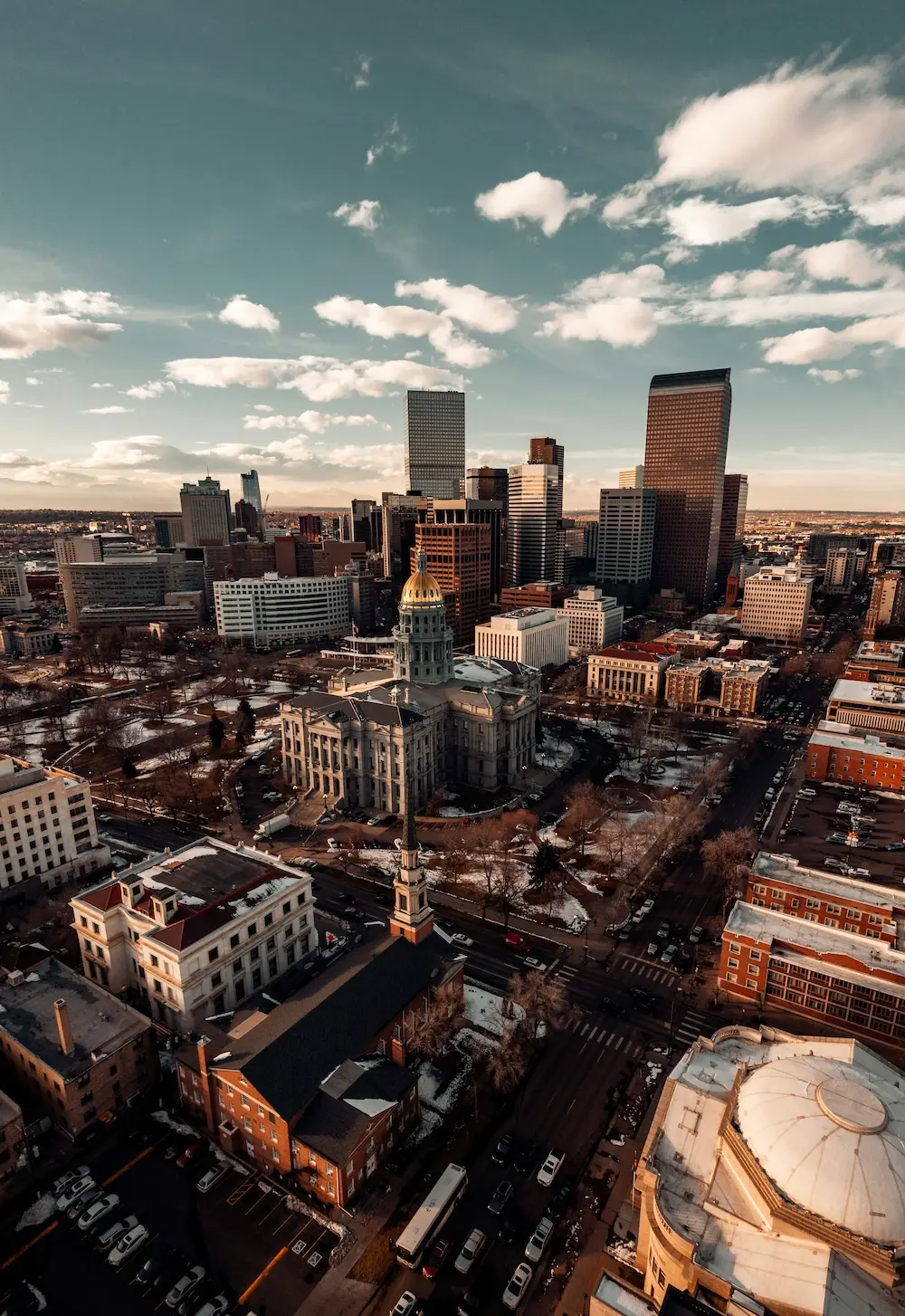 Denver city skyline
