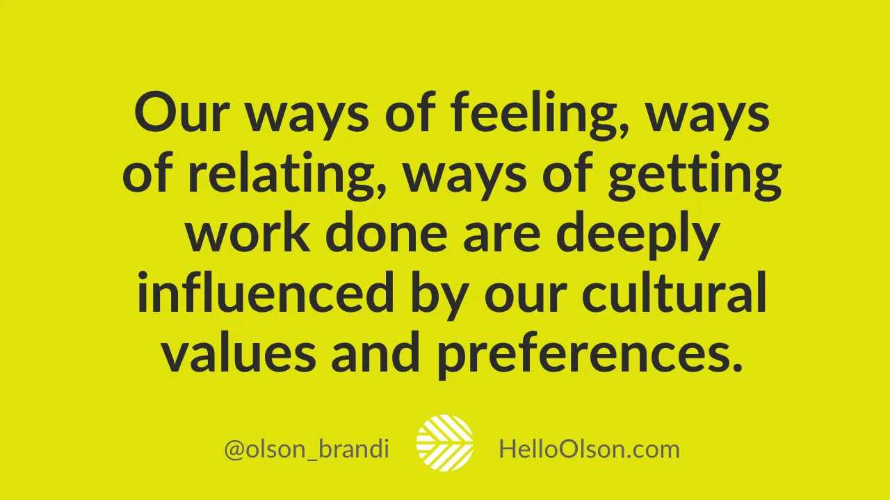 Brandi Olson quote from HelloOlson.com